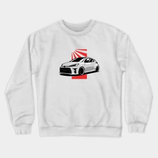 White Yaris GR Crewneck Sweatshirt